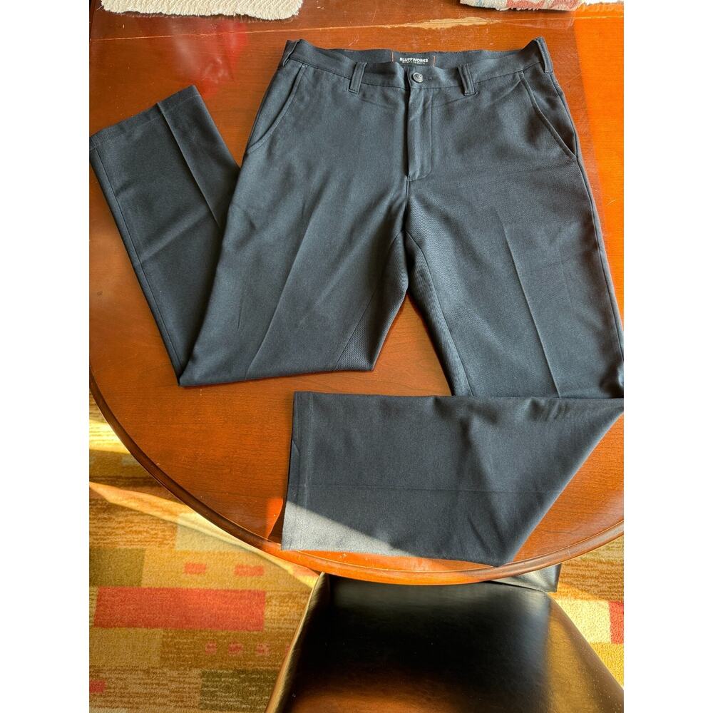 Bluffworks Gramercy Pants - Regular Fit - Asphalt Black 32X32